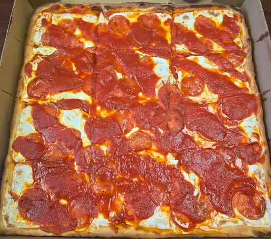 Grandma’s Pizza with Fresh Mozzarella Cheese